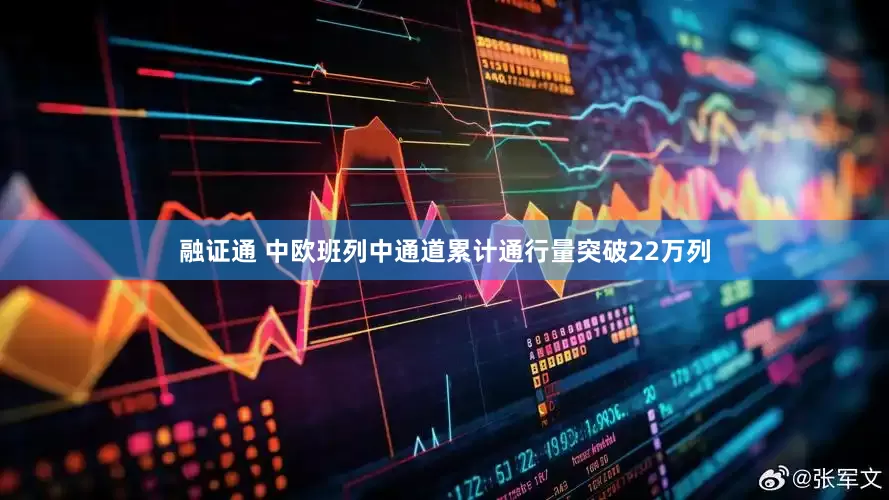 融证通 中欧班列中通道累计通行量突破22万列